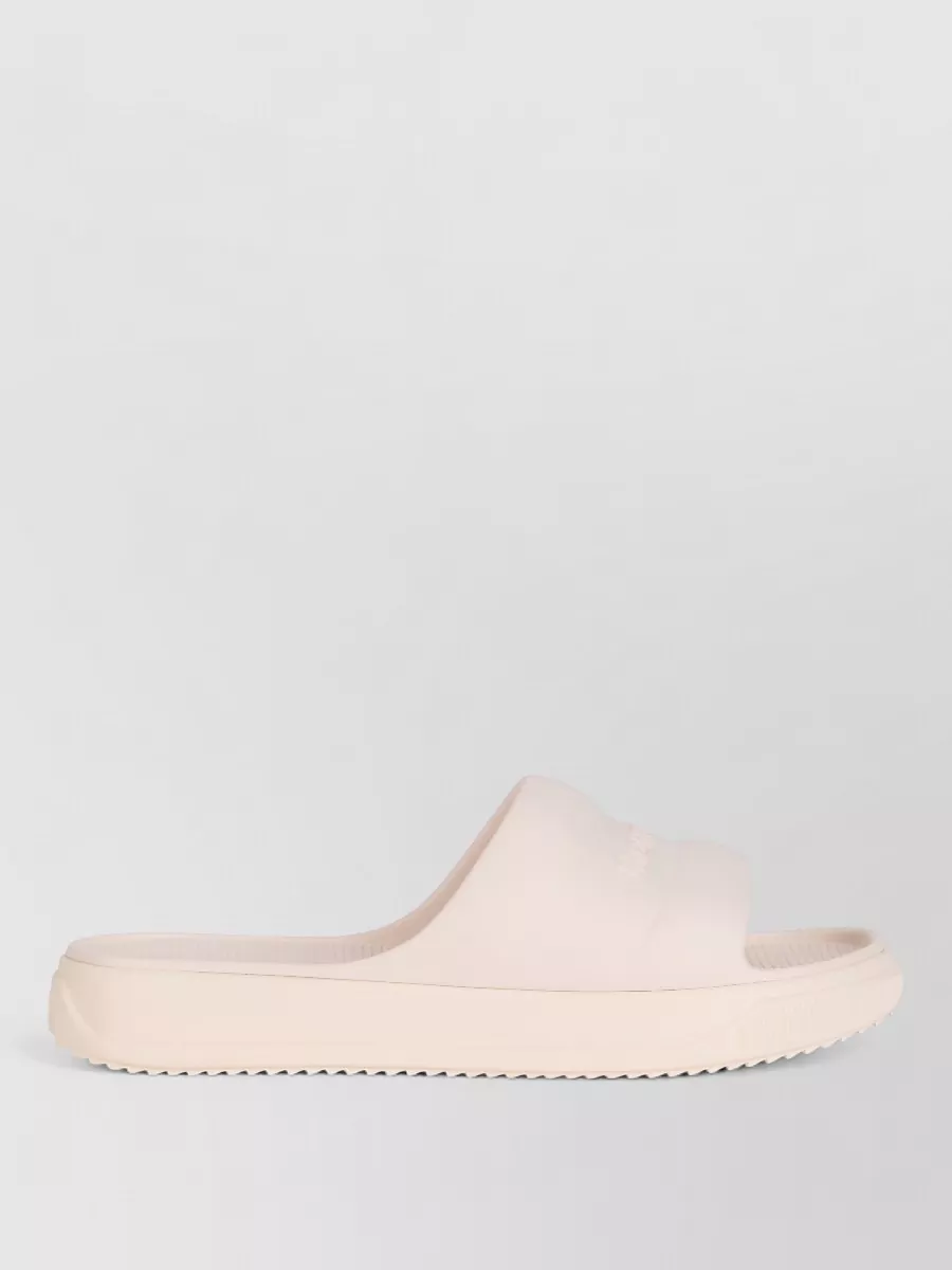 Moncler embossed logo pool slides