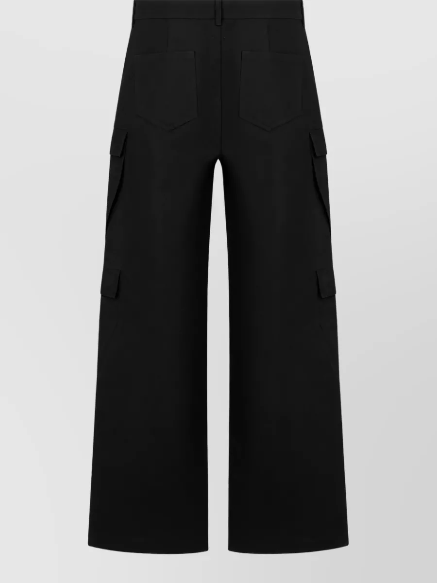 Rick Owens cotton high-rise cargo shorts