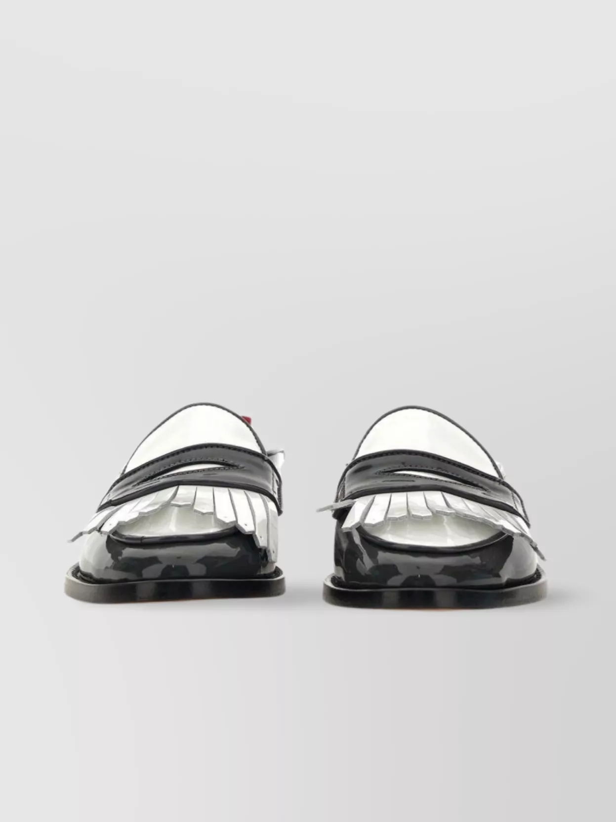 Thom Browne Fringe Detail Leather Loafer