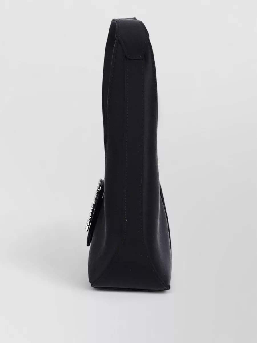 Roger Vivier Silk Satin Mini Shoulder Bag