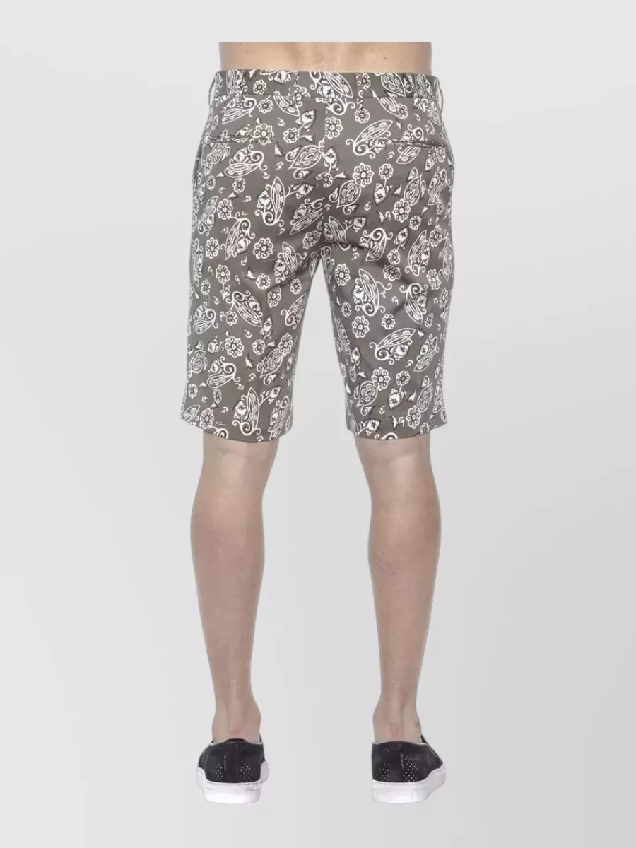 Pt Torino Paisley-Print Bermuda Shorts