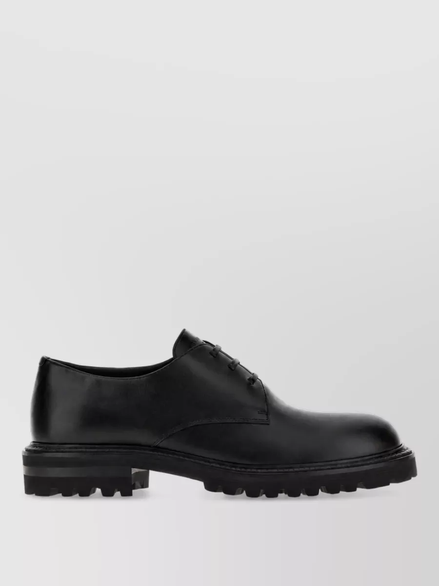 Giorgio Armani Leather Derby Shoes
