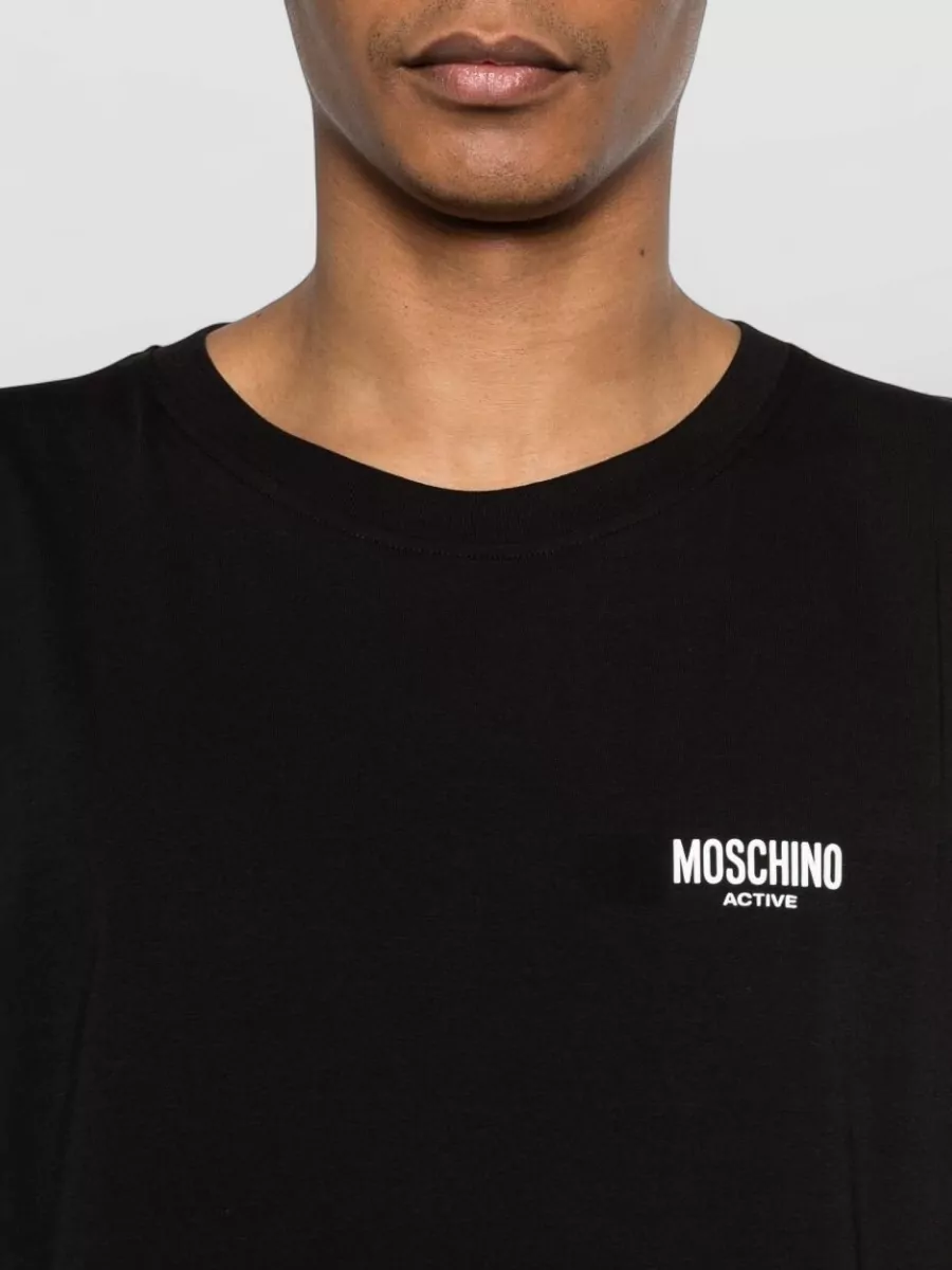 Moschino Logo Print Short Sleeve T-Shirt