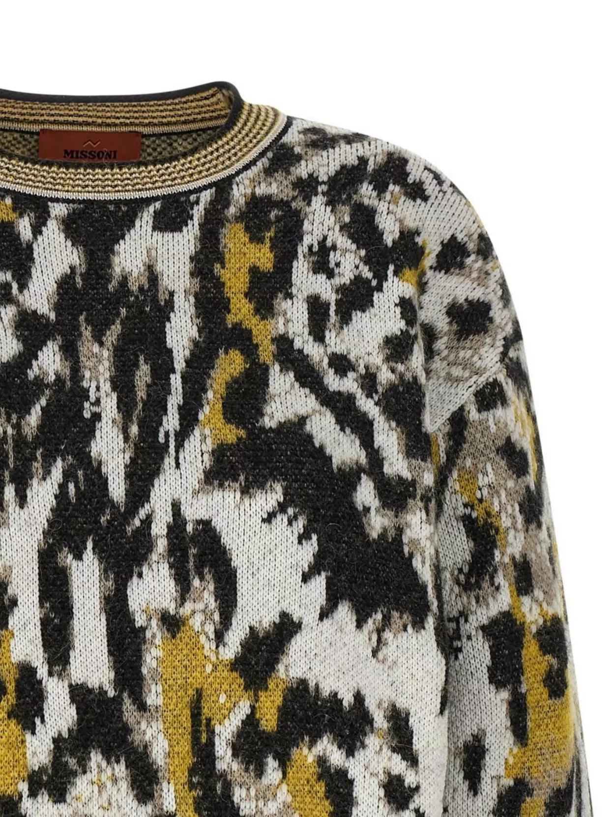Missoni Abstract Design Knit Sweater