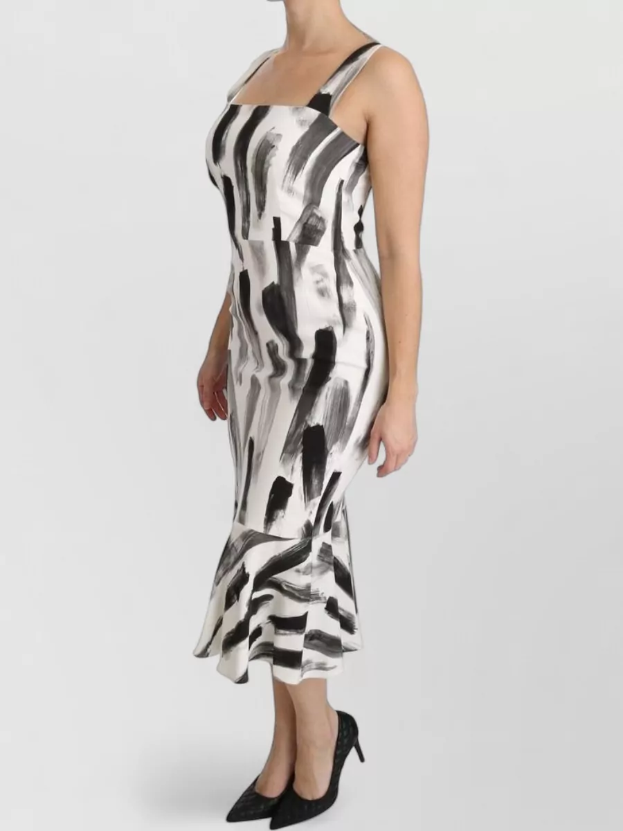 Dolce&Gabbana Printed Midi Dress