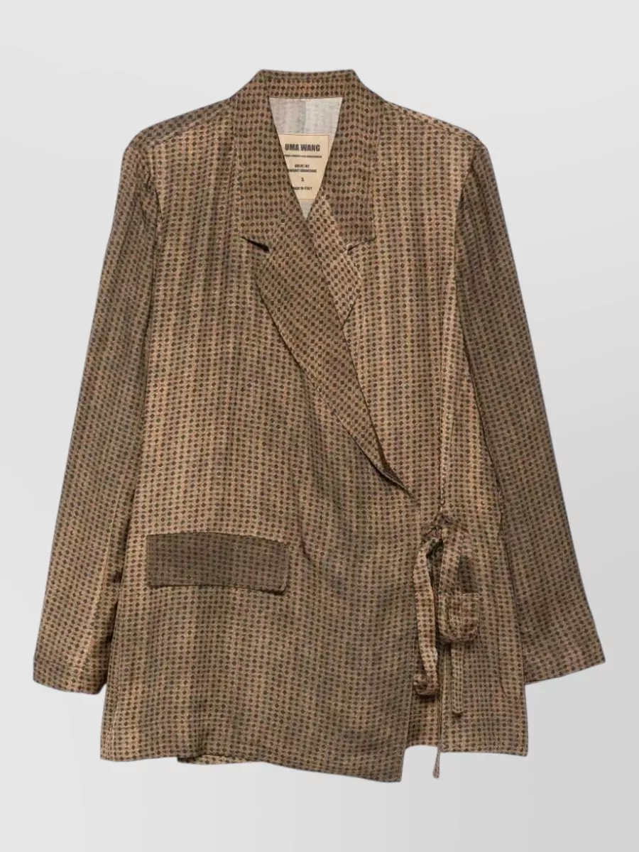 Uma Wang Khloe Tailored Jacket And Wide Leg Trousers