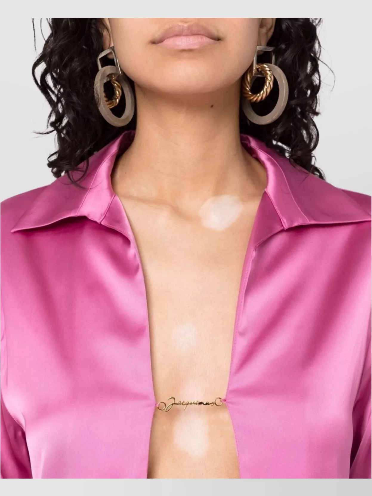 Jacquemus Night Shirt Gold Hardware