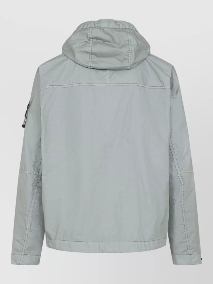 Stone Island Hooded Nylon Short Parka