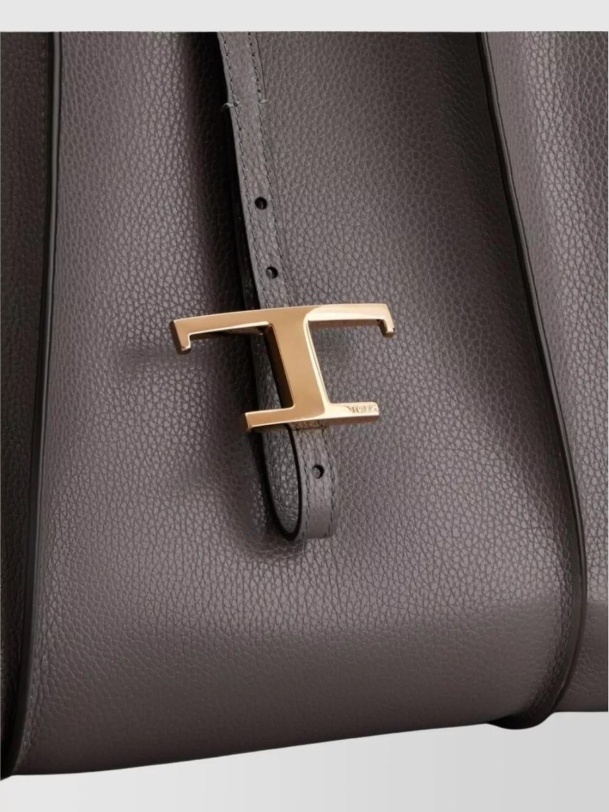 Tod's Handle Texture Hardware Shoulder Bag