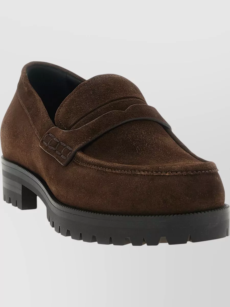 Christian Louboutin Leather Loafers