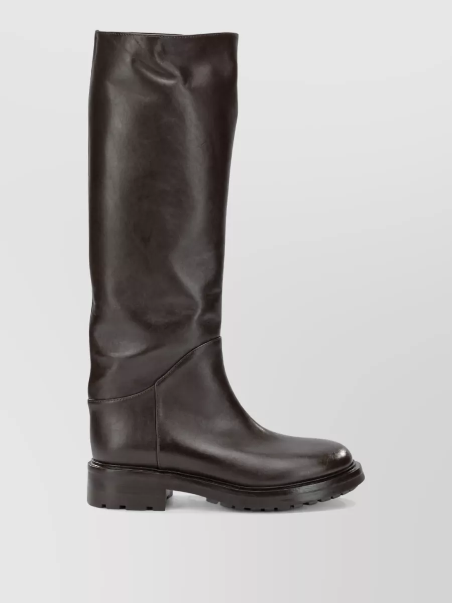 Strategia Leather Ankle Boots