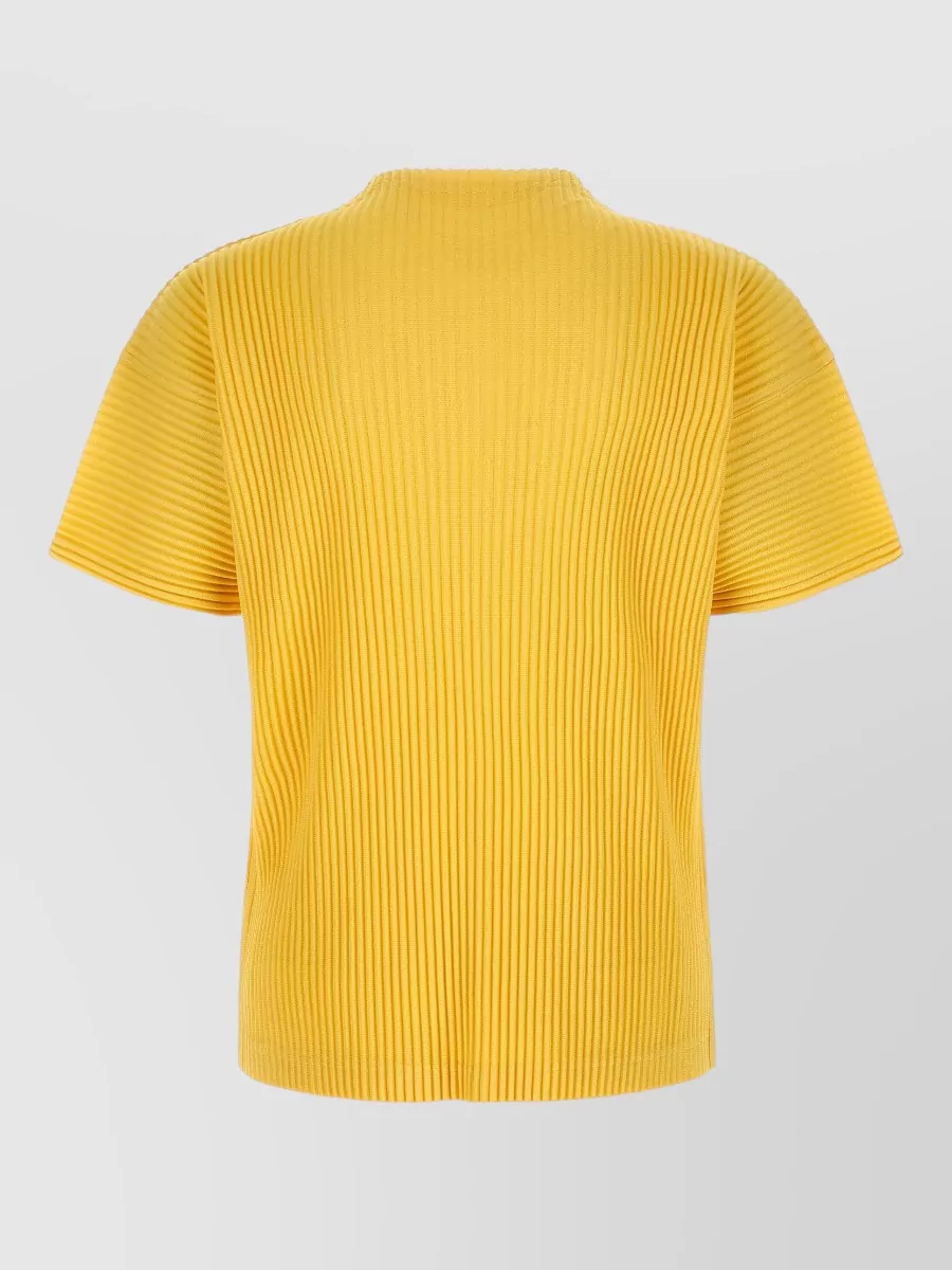 Homme Plisse Issey Miyake Pleated Short-Sleeve Top