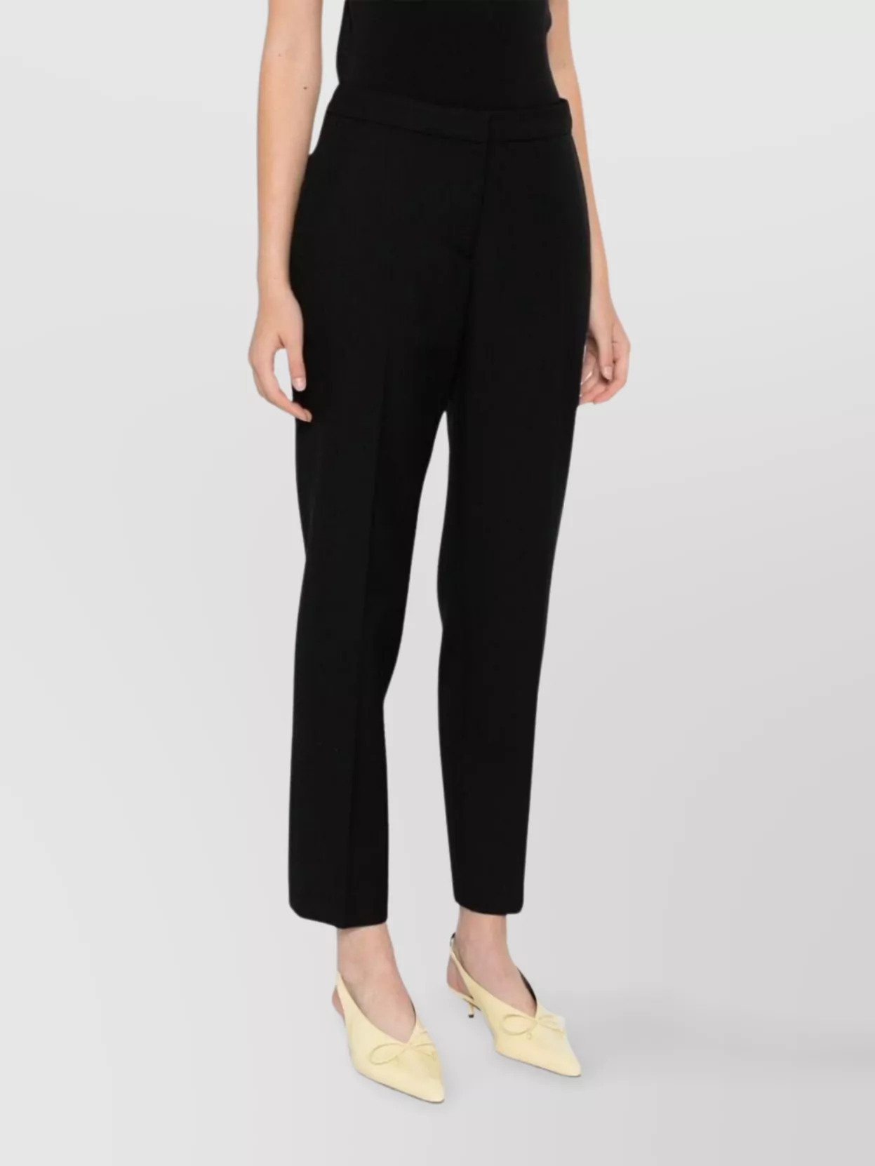 Dries Van Noten Trousers With Belt Loops And Pleats In Blue