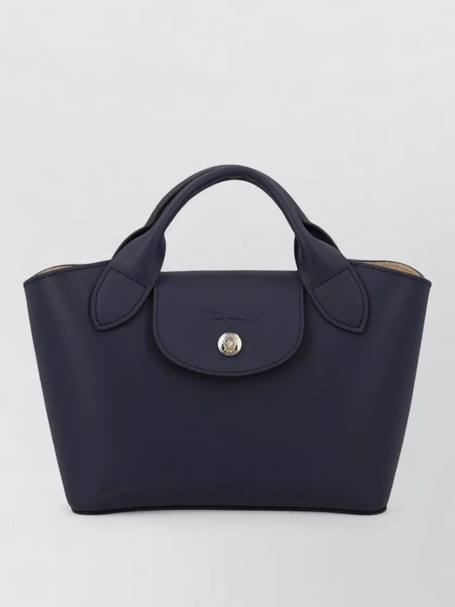 Longchamp calf leather mini tote bag