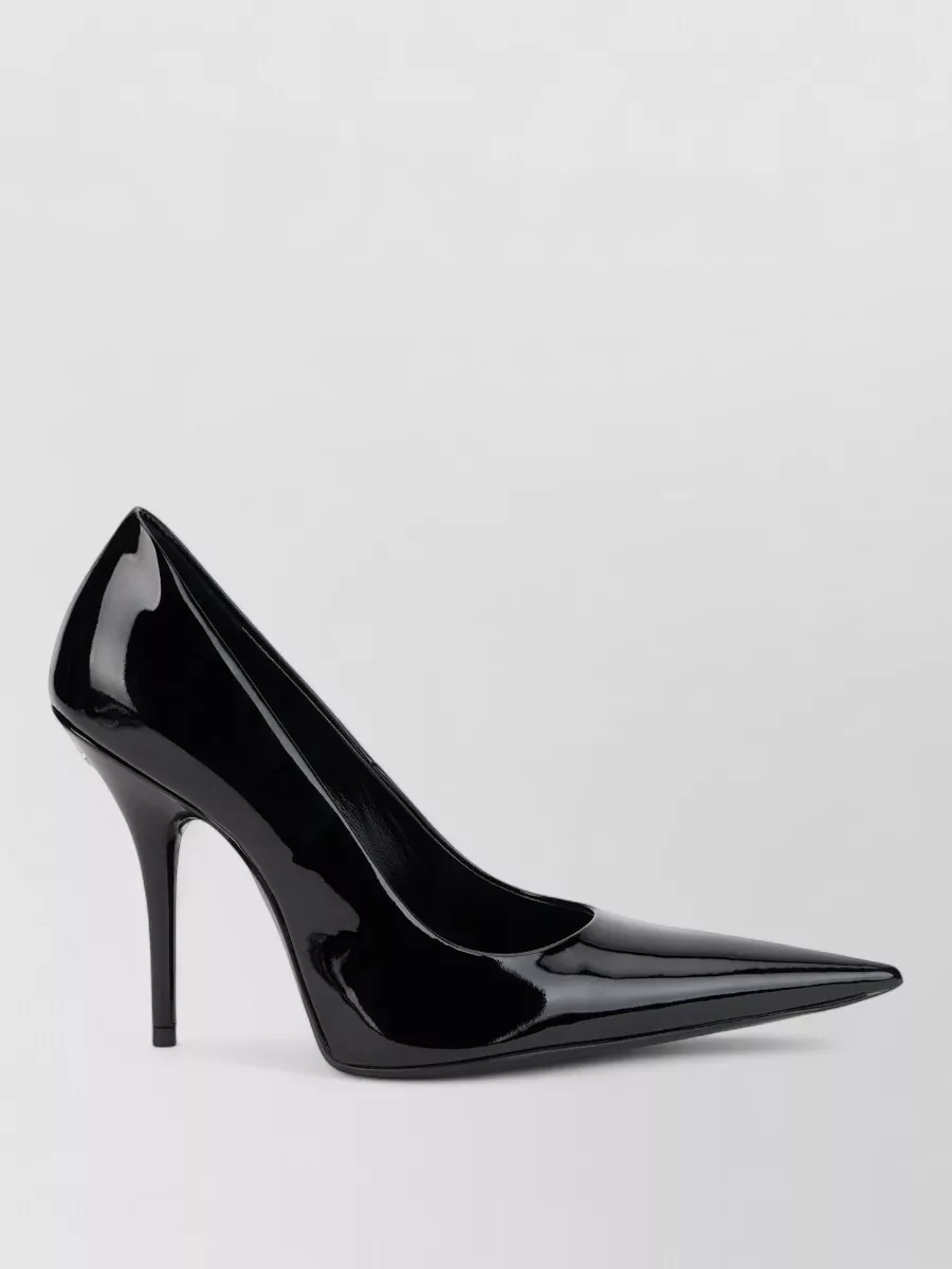 Balenciaga Patent Leather Pointed-Toe Pumps