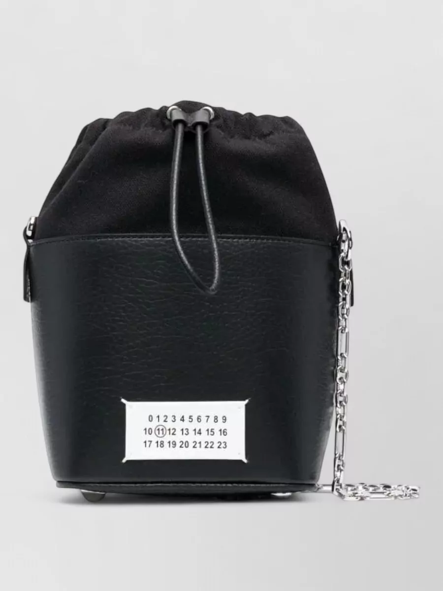 Maison Margiela 5Ac Small Leather Bucket Bag