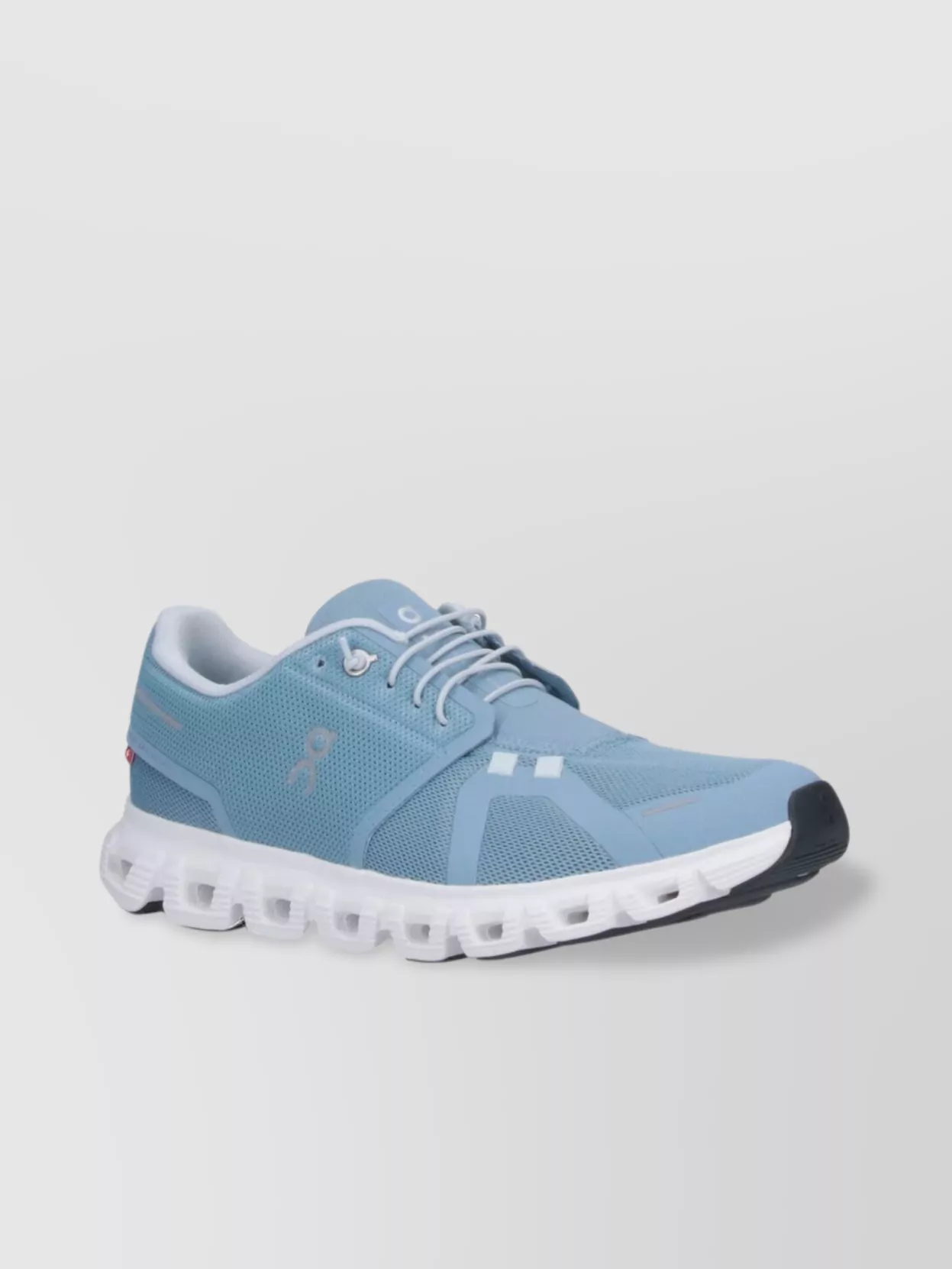 On Low Top Sneakers With Mesh Upper And Rubber Outsole