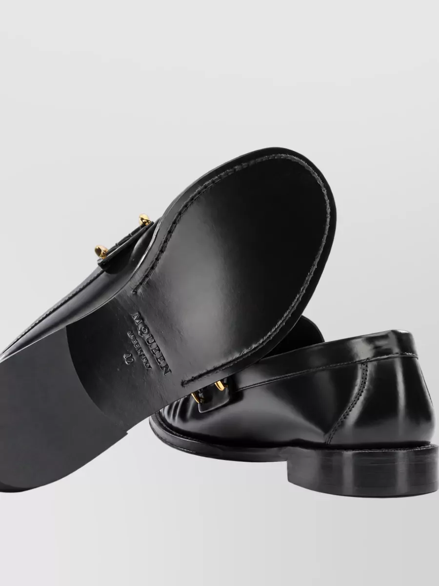 Mc Queen Leather Loafers