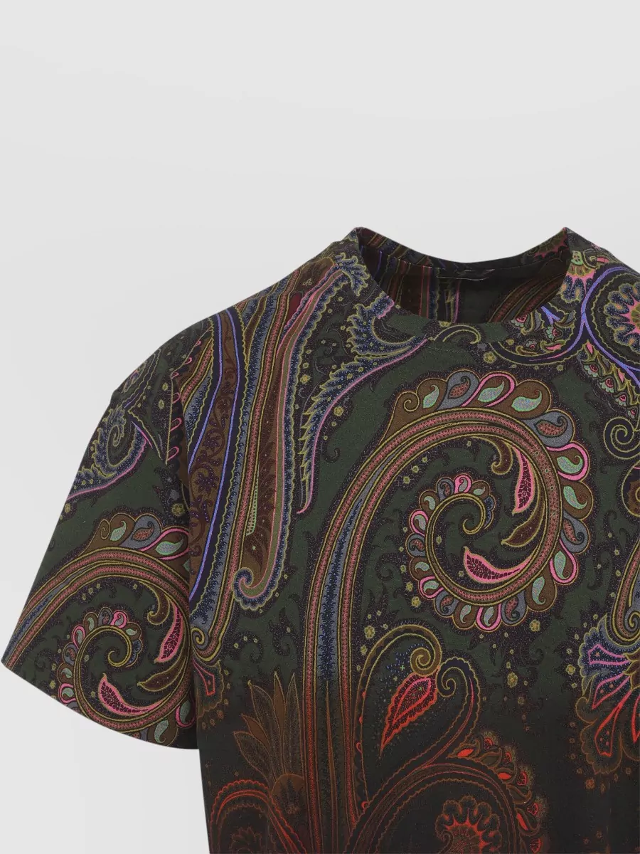 Etro Printed Cotton T-Shirt