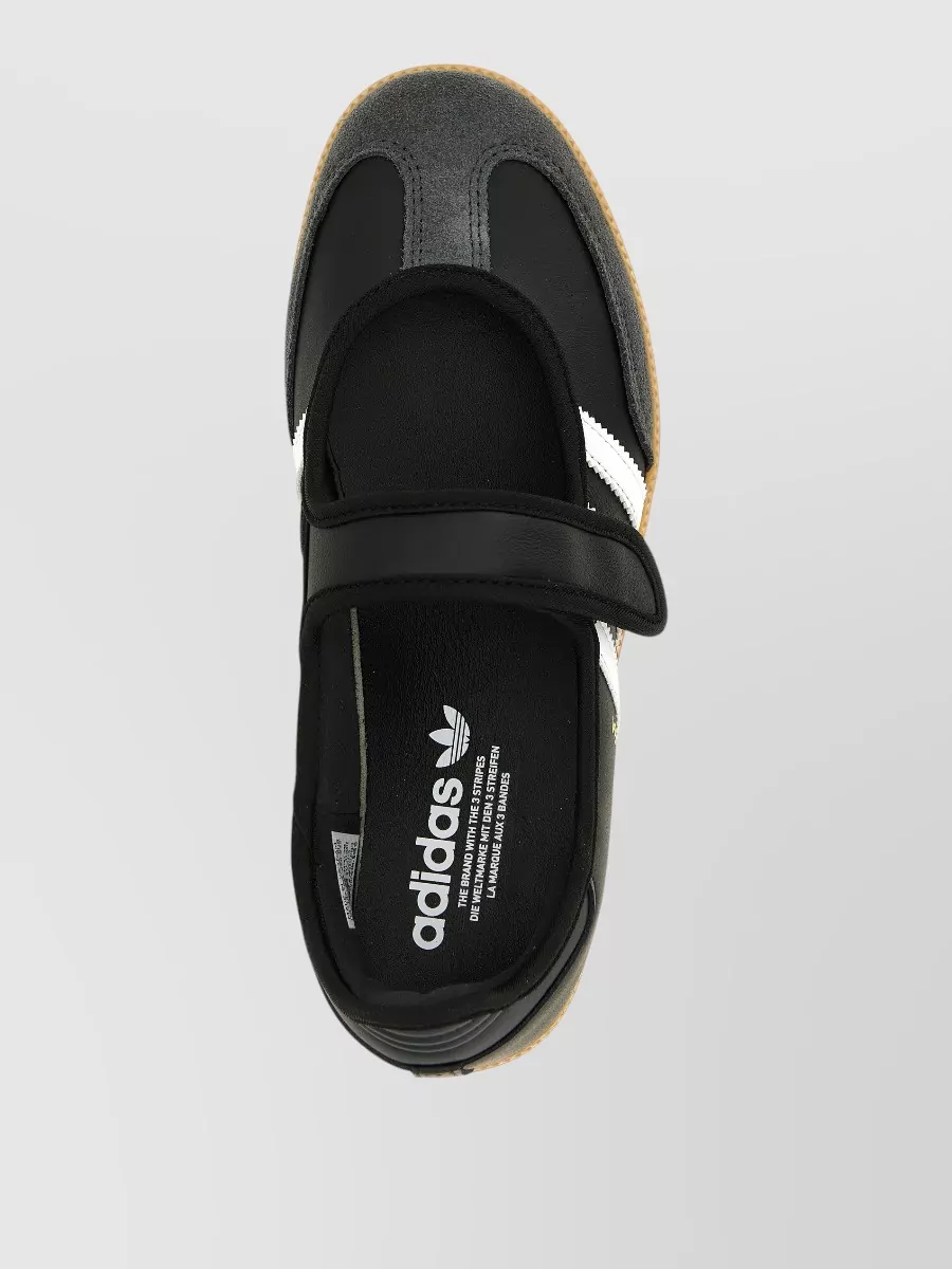 Adidas Originals Leather Mary Jane Slip-On Sneakers