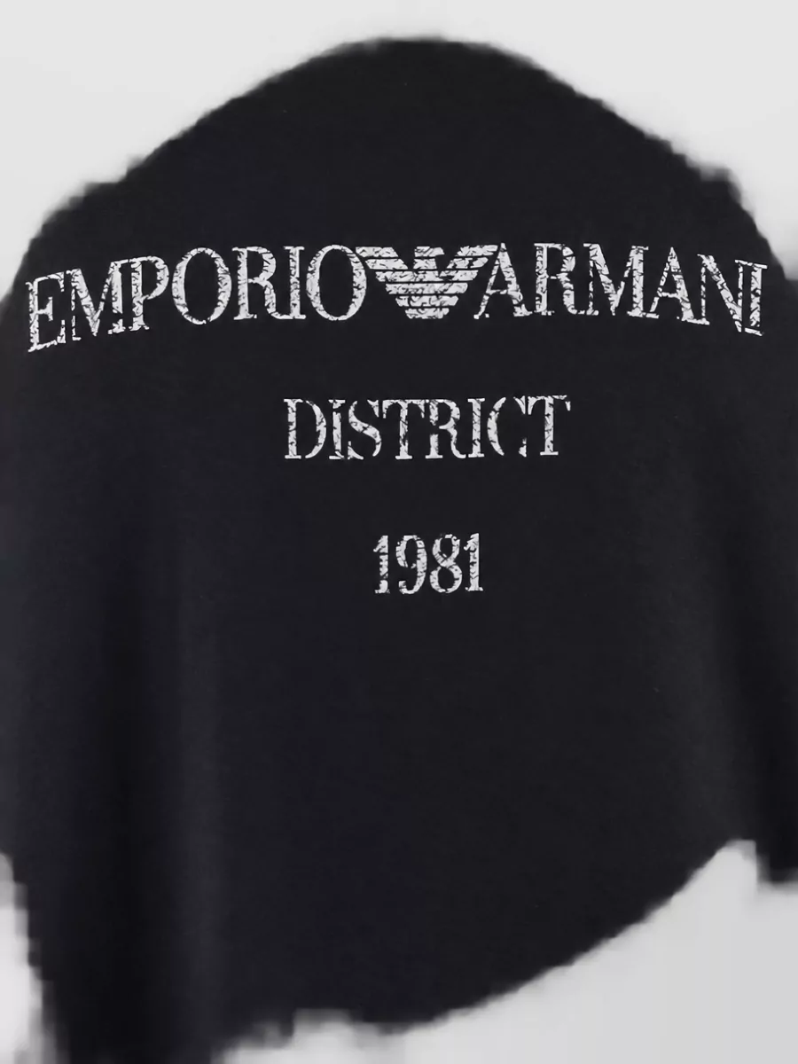 Emporio Armani Logo Cotton T-Shirt