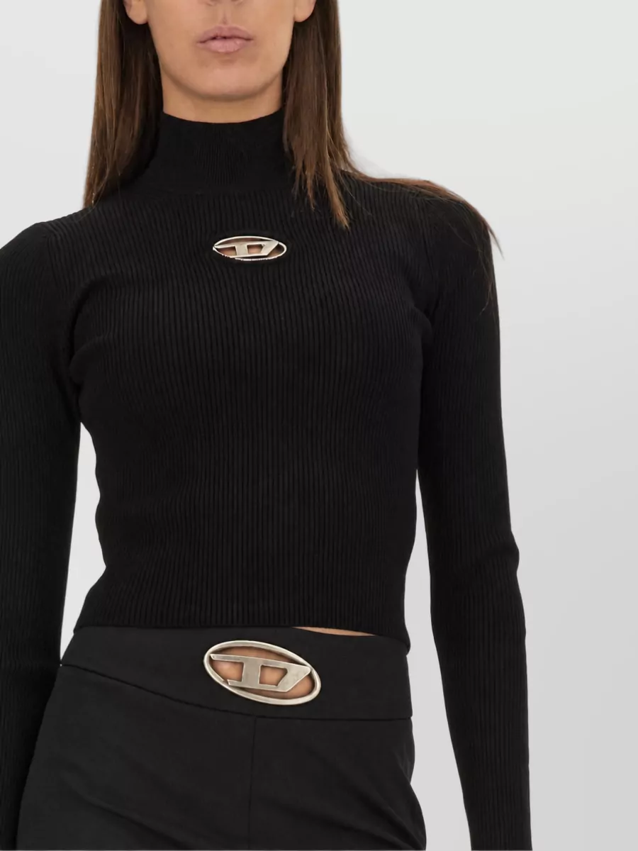 Diesel Turtleneck Knitted Top