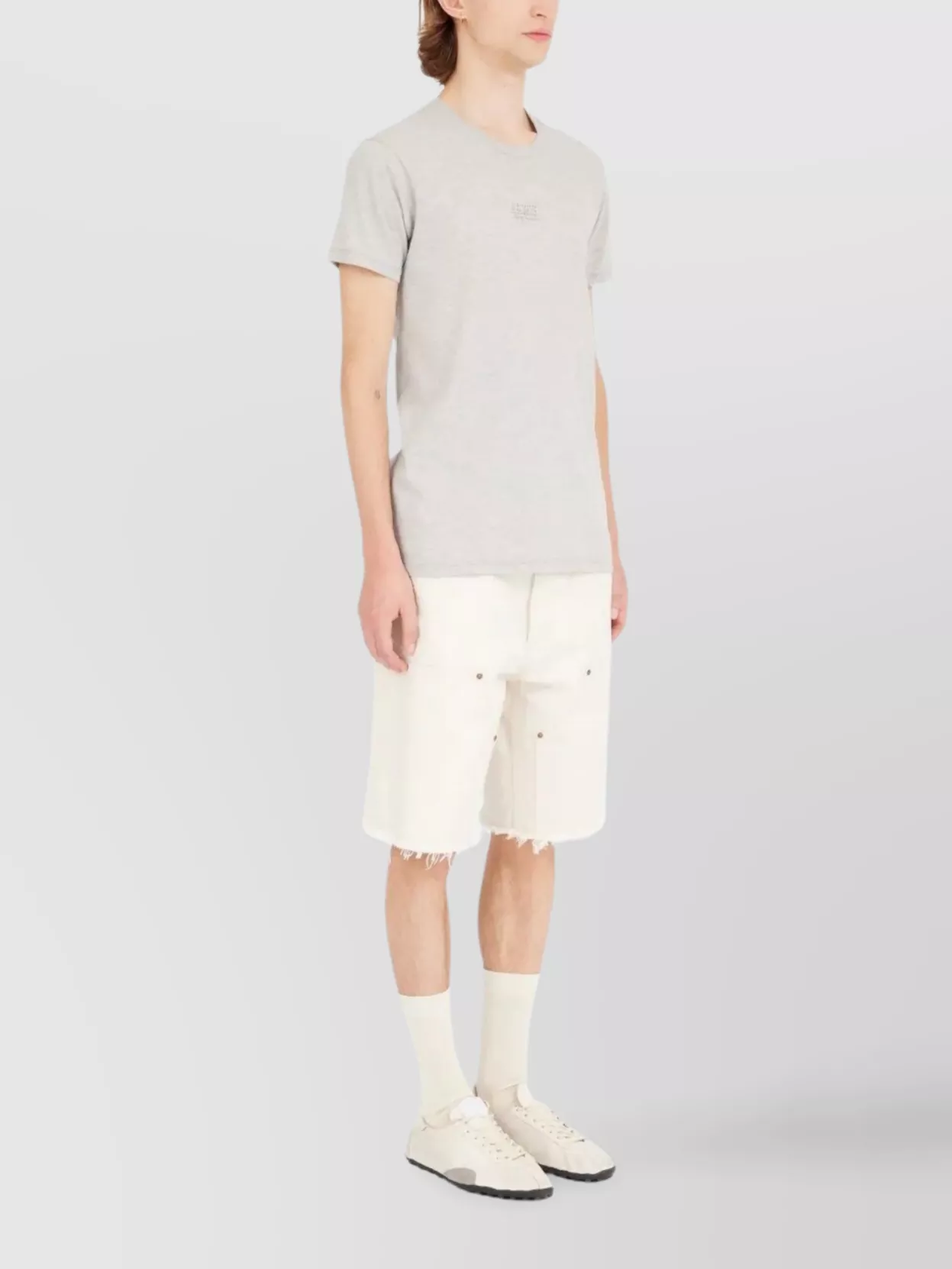 Maison Margiela Logo Number Round Neck T-Shirt