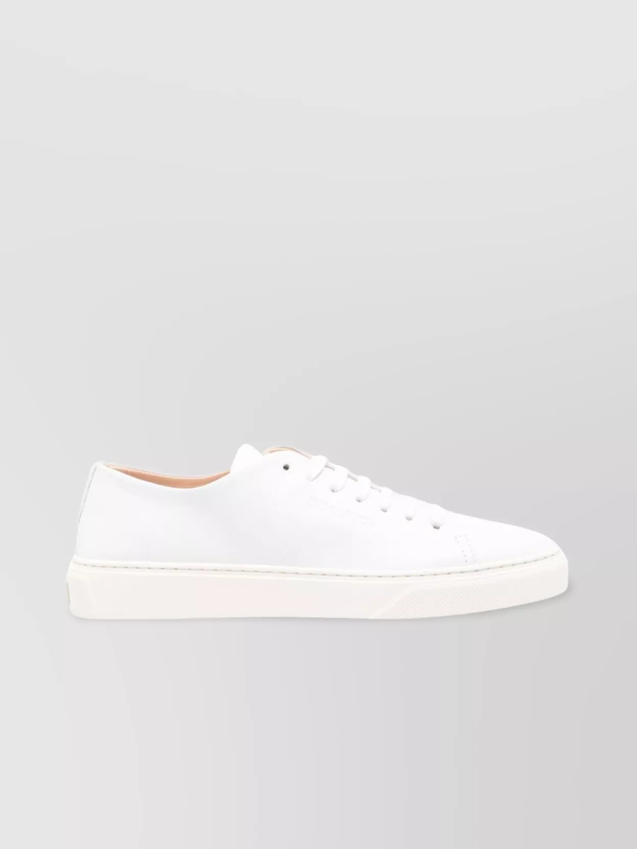 Woolrich Rubber Sole Low-Top Leather Sneakers