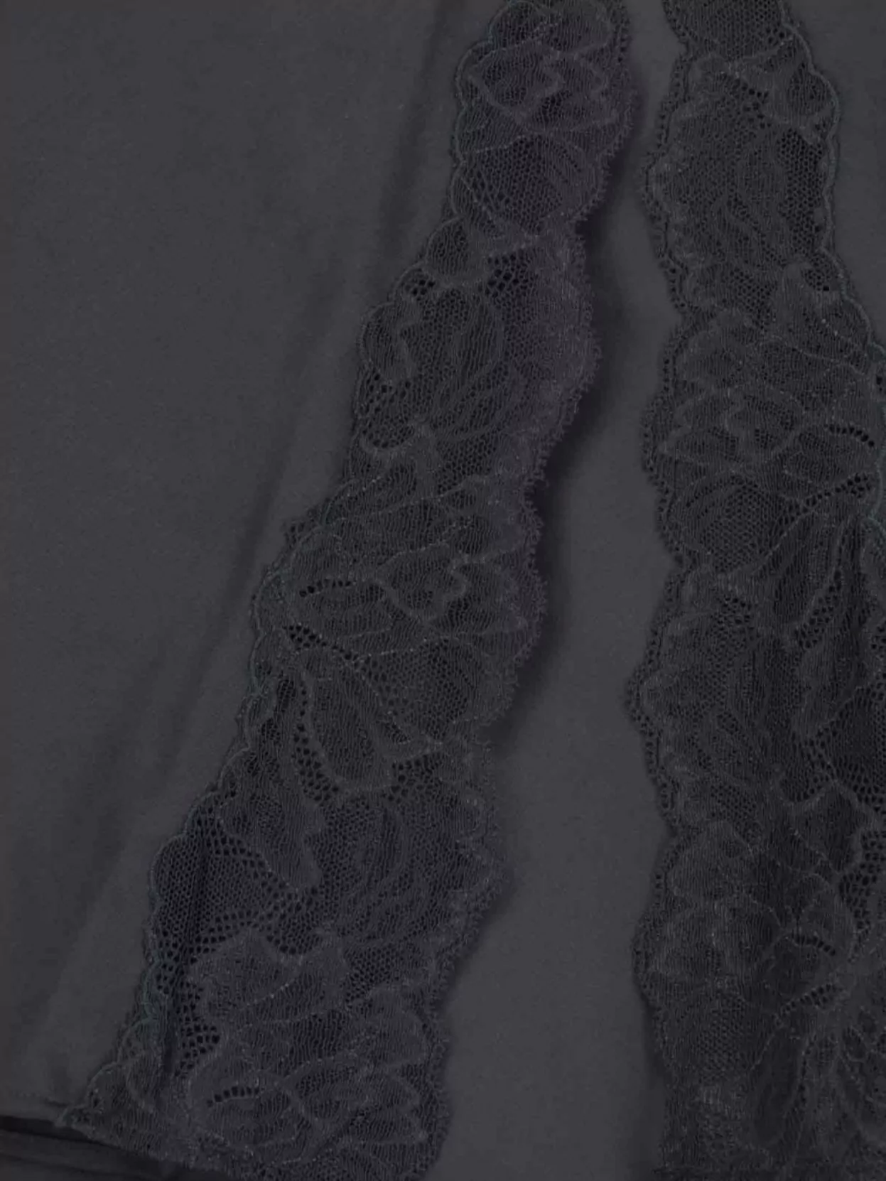 Calvin Klein Lace Detail Midi Length With Side Slit