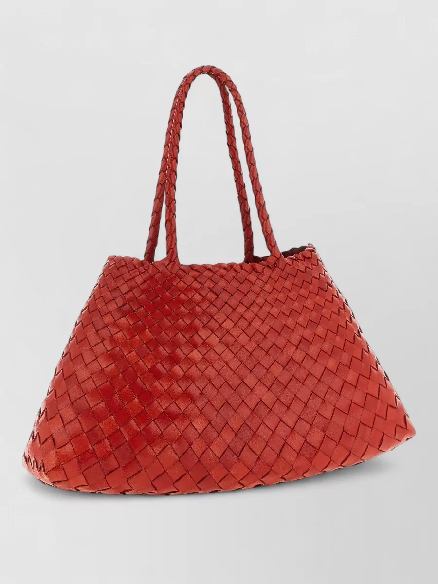 Dragon Diffusion santa croce big leather tote bag