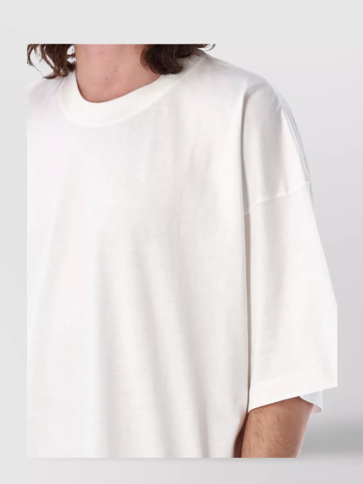 Studio Nicholson Over Crew Neck Relaxed Fit Short Sleeves