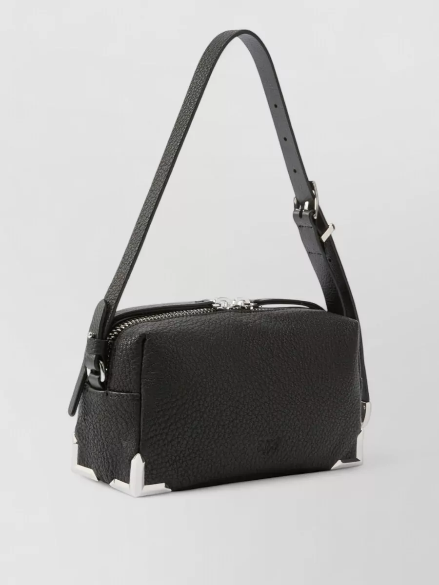 Pinko Mini Sheepskin Clutch Bag