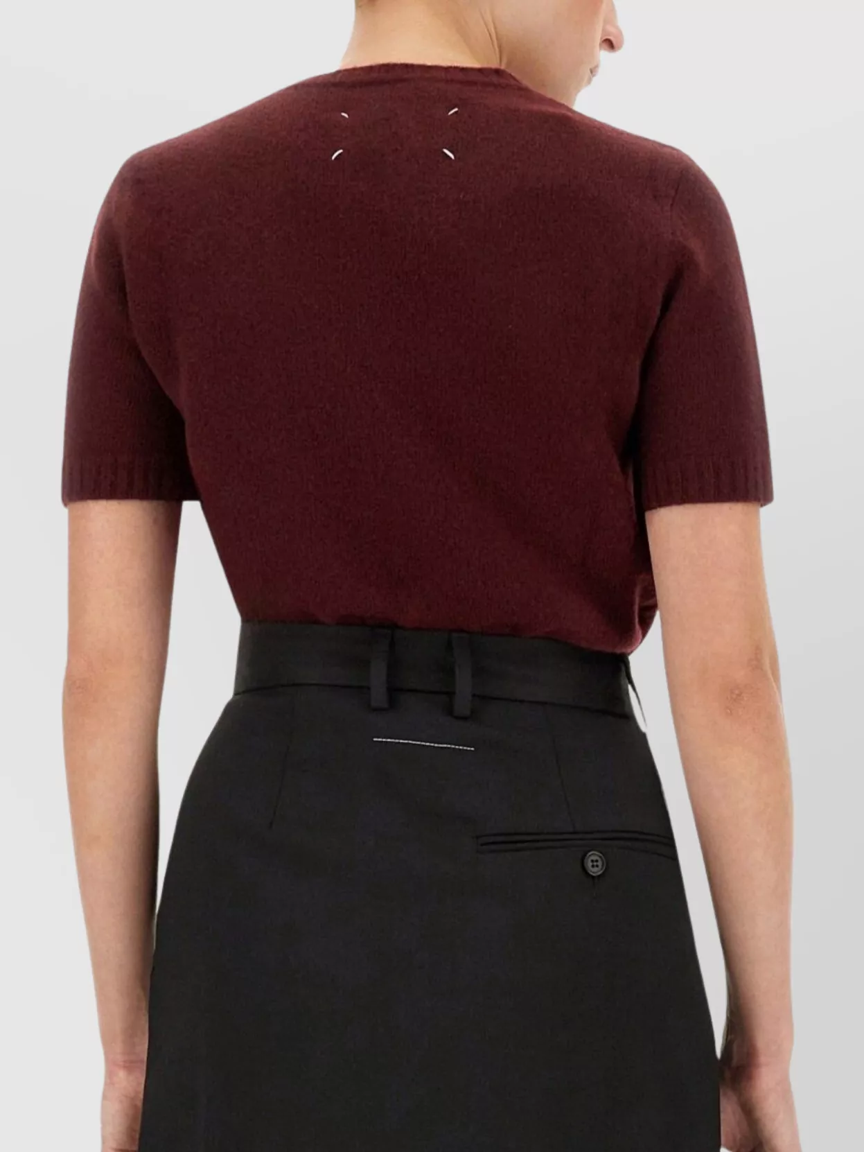 Maison Margiela Crew Neck Short Sleeve Knitwear