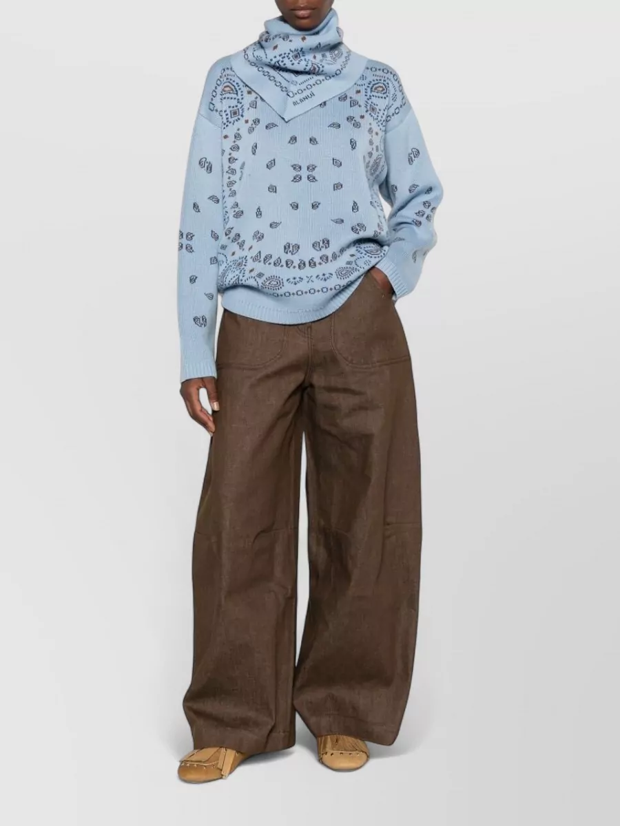 Alanui virgin wool crewneck sweatshirt