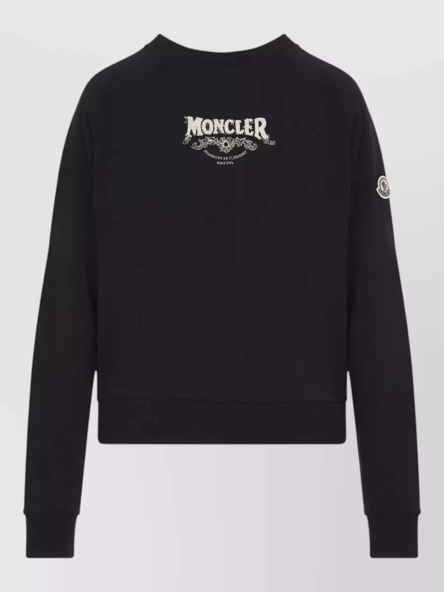 Moncler Ribbed crewneck sweatshirt