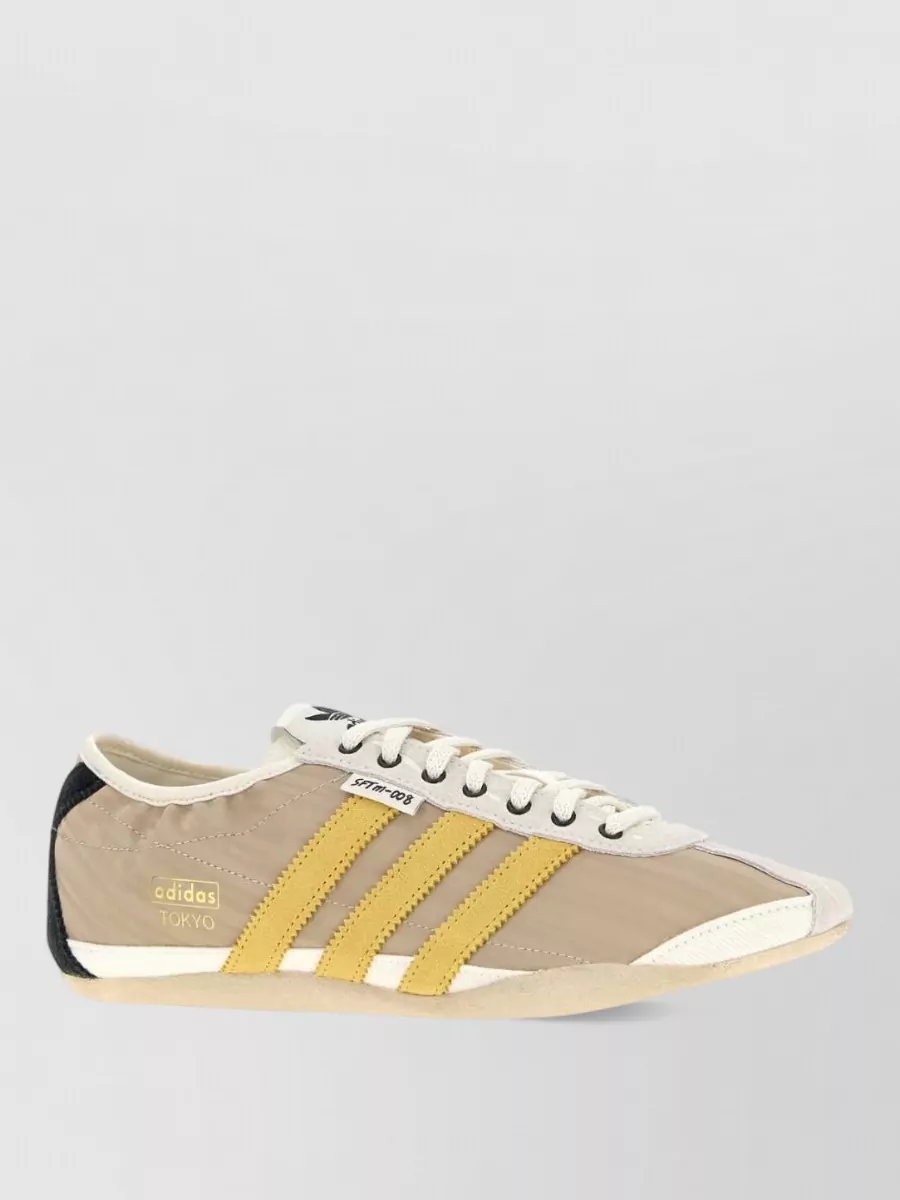 Adidas canvas lace-up sneakers