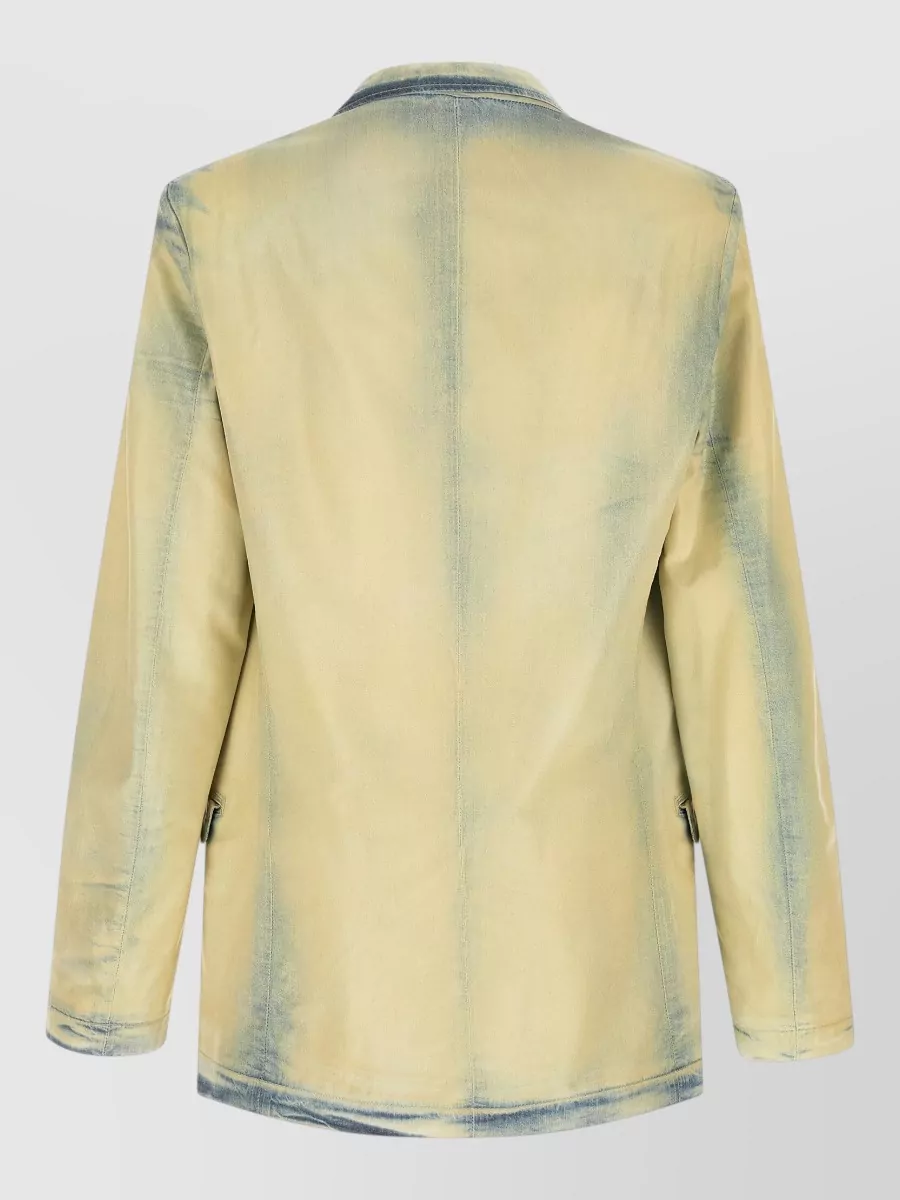 Diesel Denim Single-Breasted Blazer