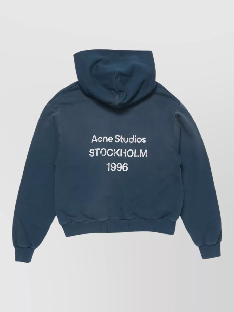 Acne Studios Logo Cotton Hoodie