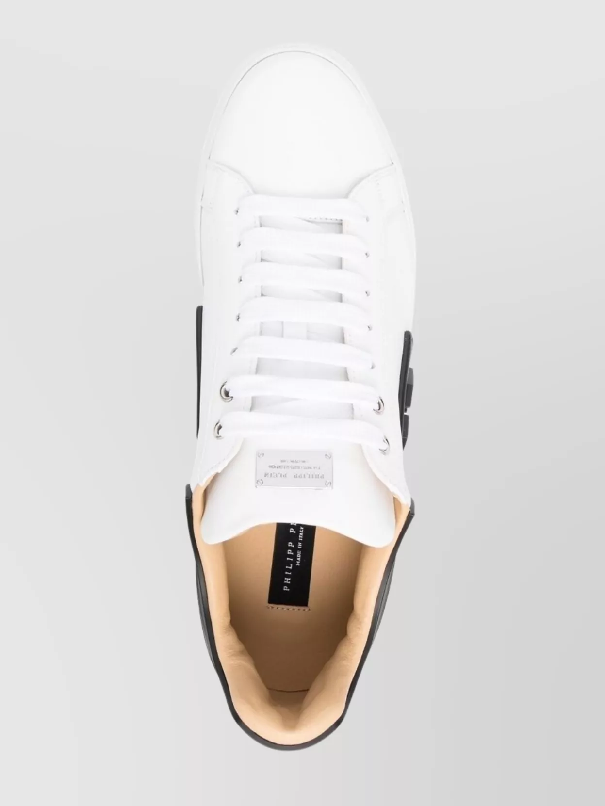 Philipp Plein Hexagon Lo-top Sneakers In White
