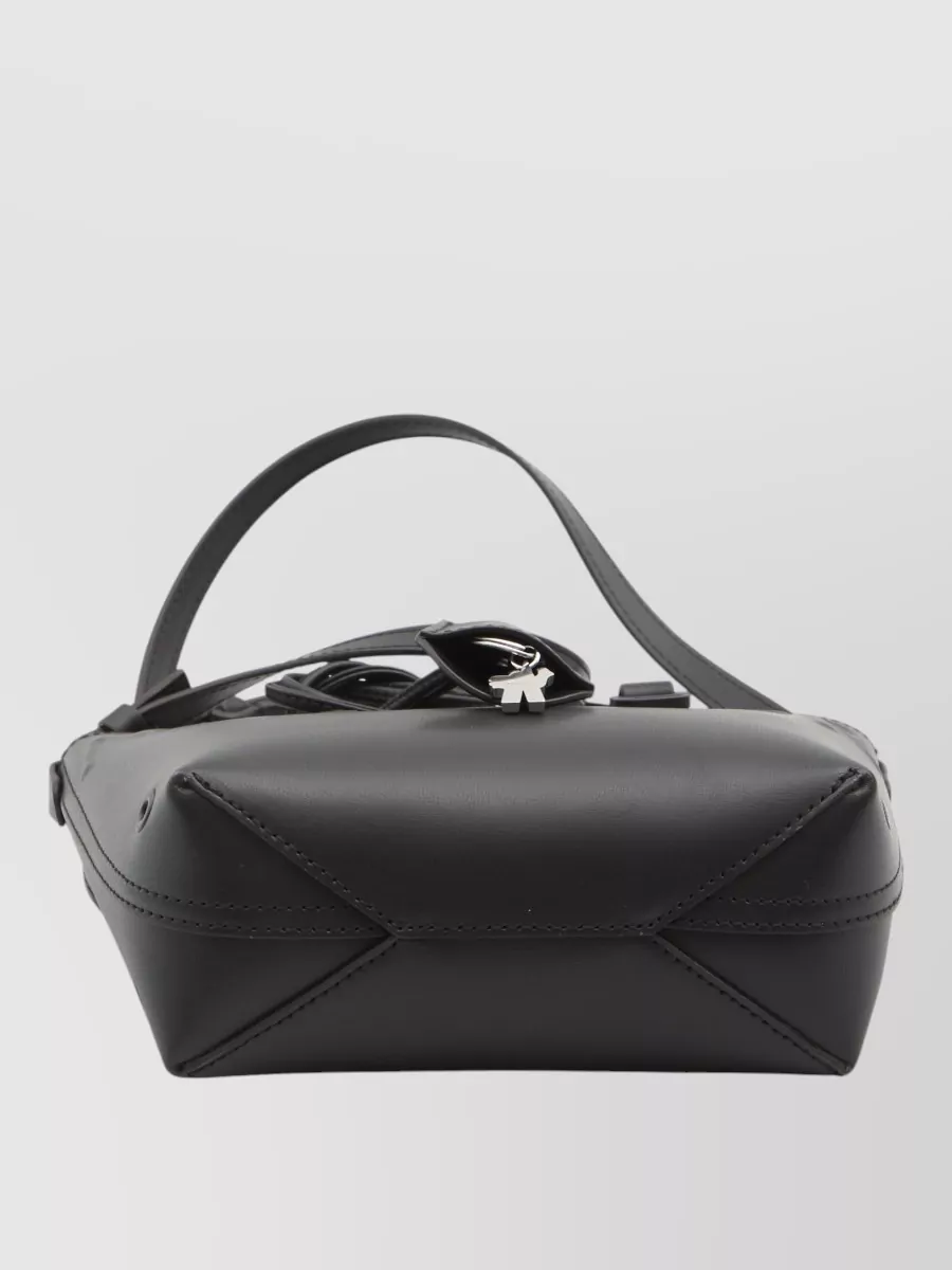 Moncler Micro Tote Bag Calfskin Logo Charm