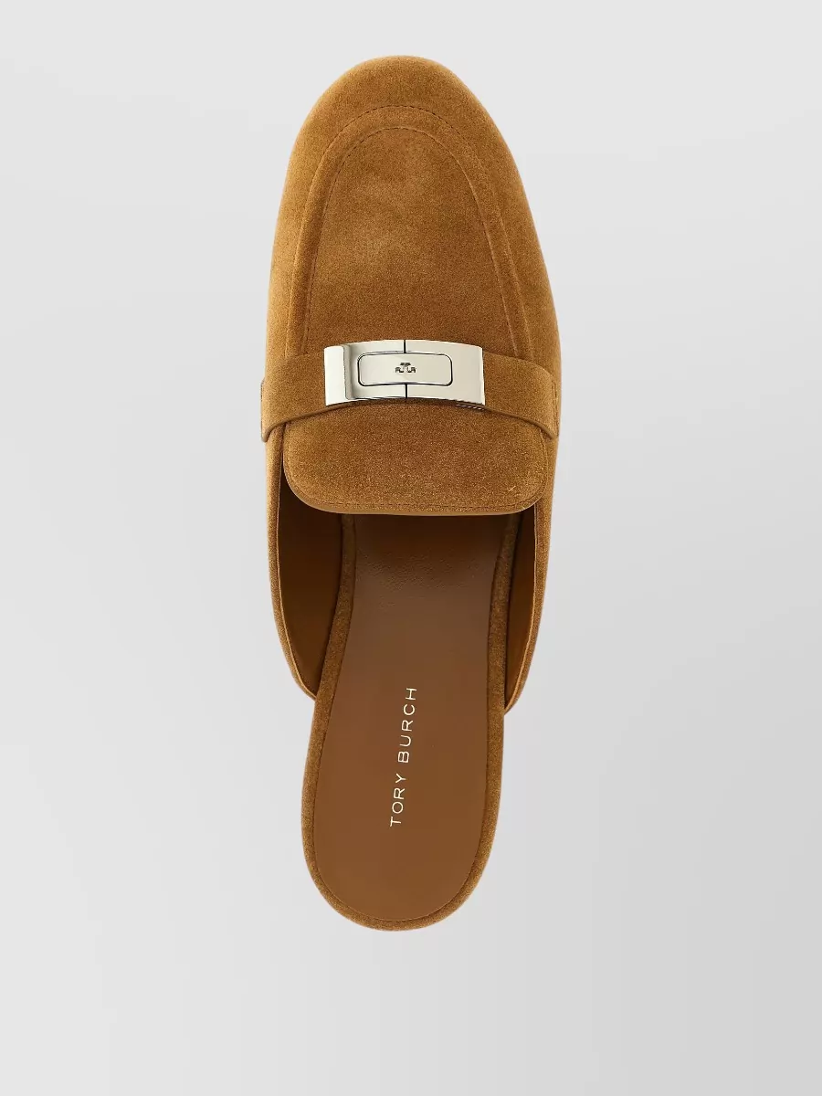 Tory Burch Leather Mule Loafers