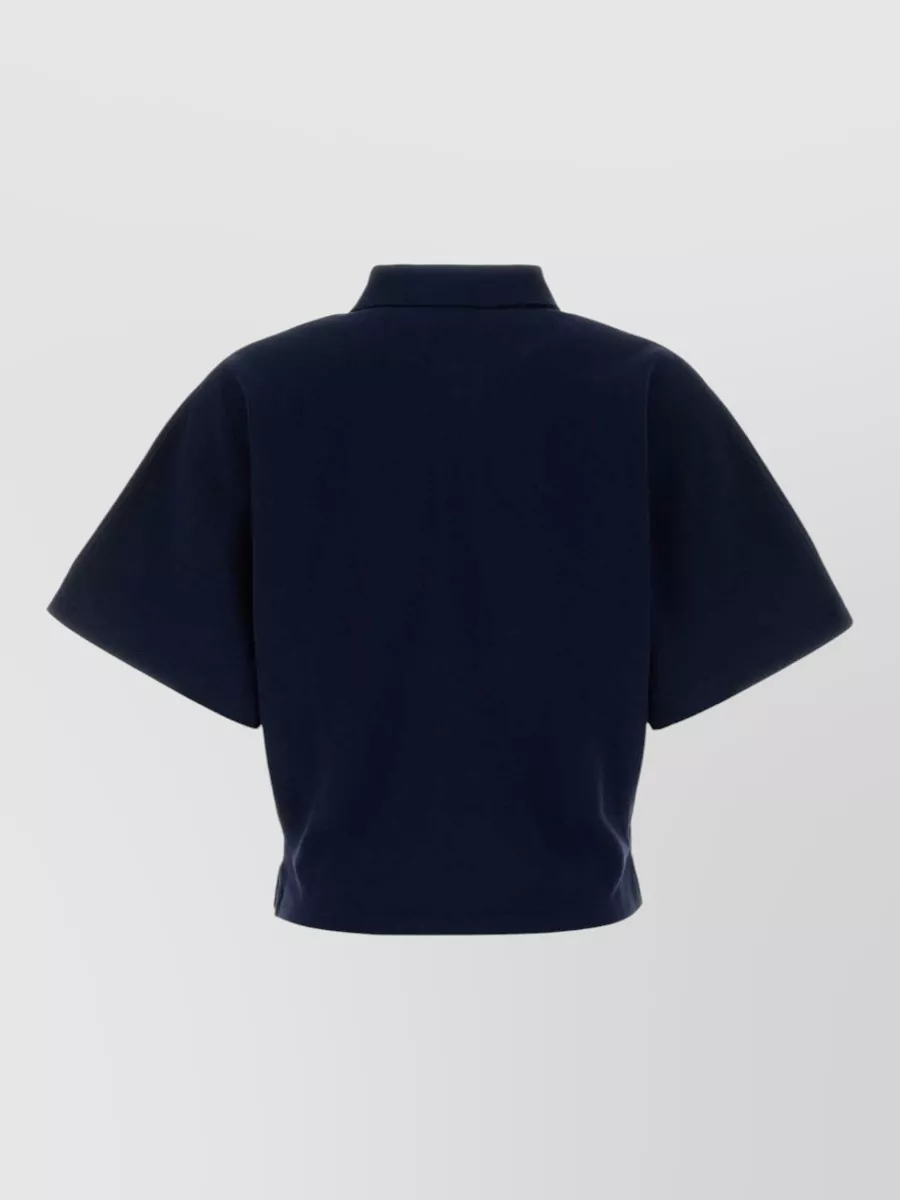 Polo Ralph Lauren Piquet Shirt With Short Sleeves And Polo Collar