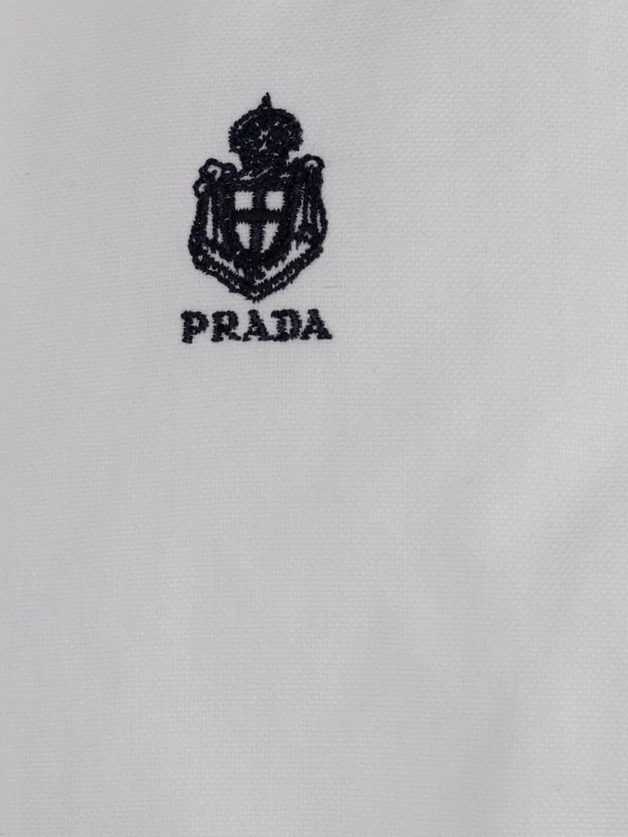 Prada Cotton Classic Fit Long-Sleeve Shirt
