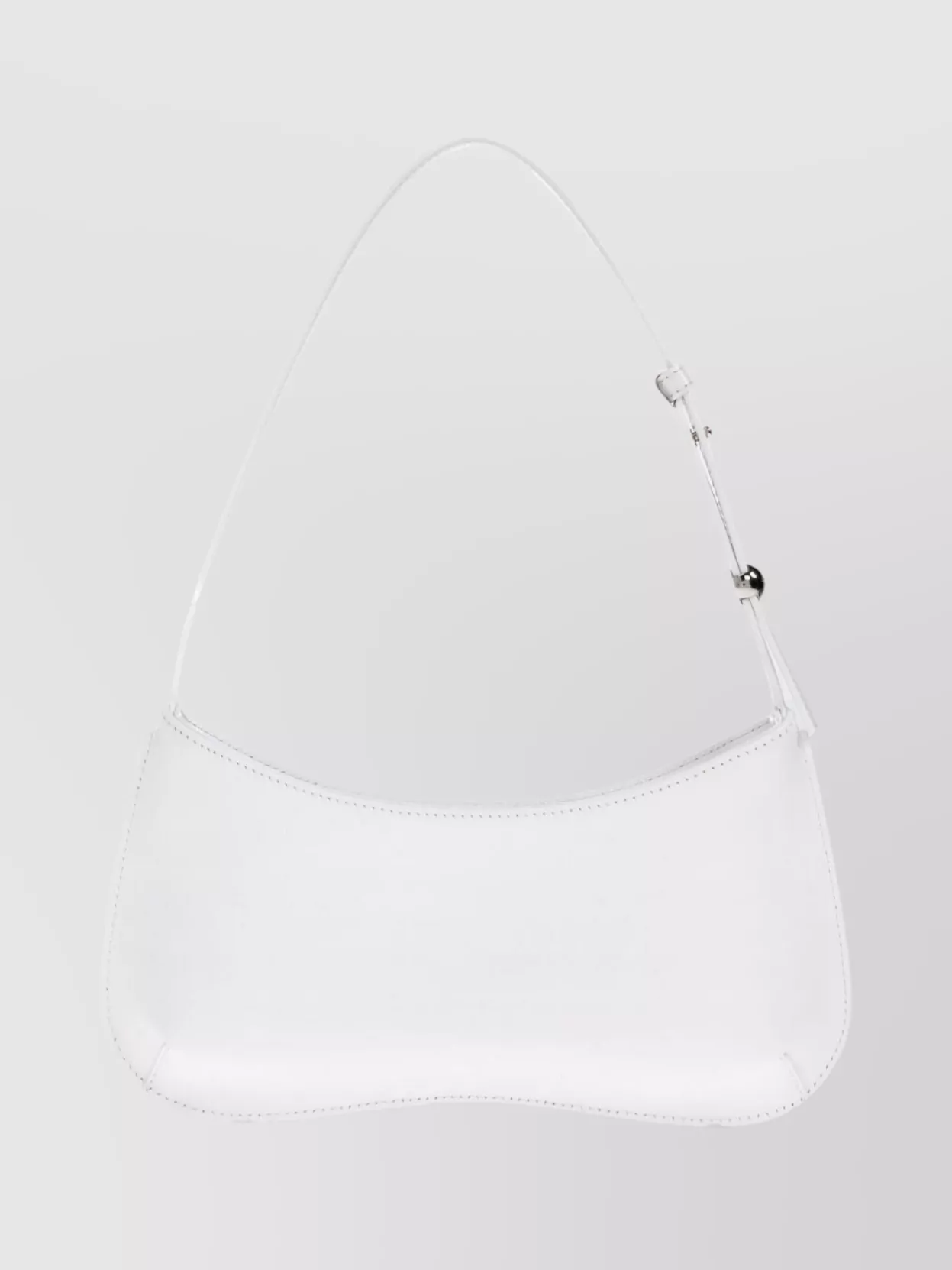 Jacquemus Calf Leather Shoulder Bag With Adjustable Strap