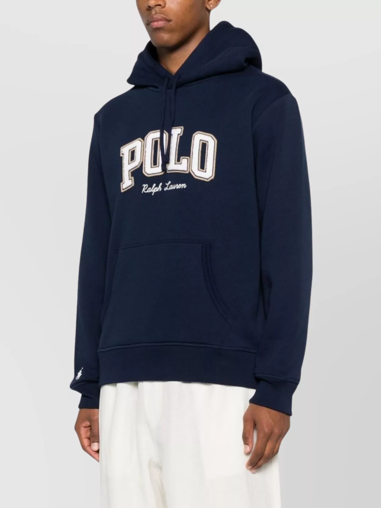 Polo Ralph Lauren Logo Fleece Hoodie Kangaroo Pocket