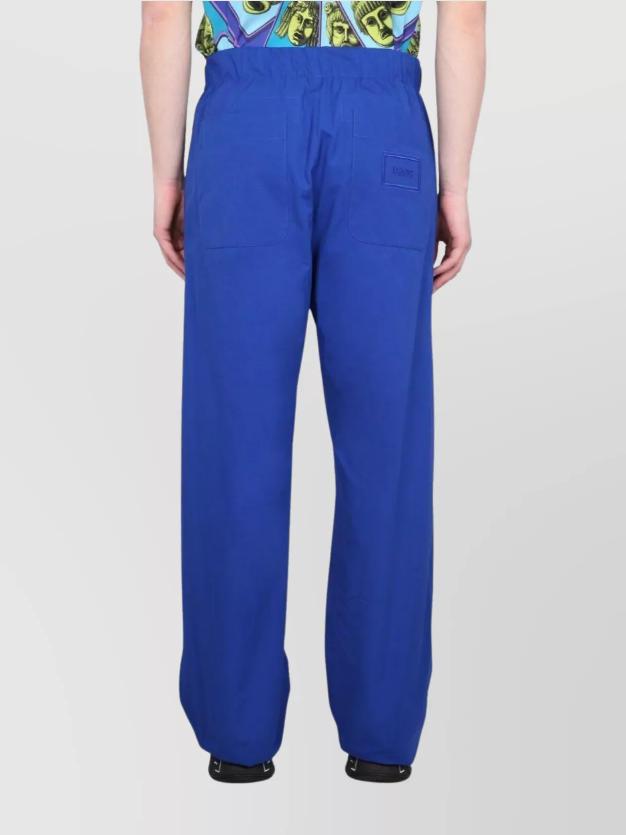 Versace Pants With Drawstring And Side Pockets