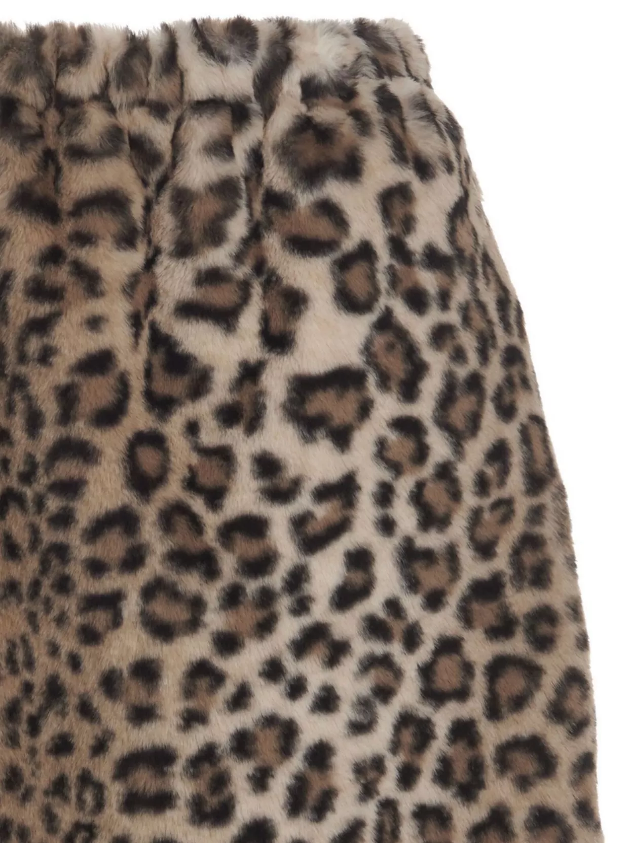 ミニスカート LE TWINS FW22 'Tullela' skirt (GIGLIOLA ANIMALIER) Le Twins Animal Print Faux Fur Mini Skirt | ModeSens