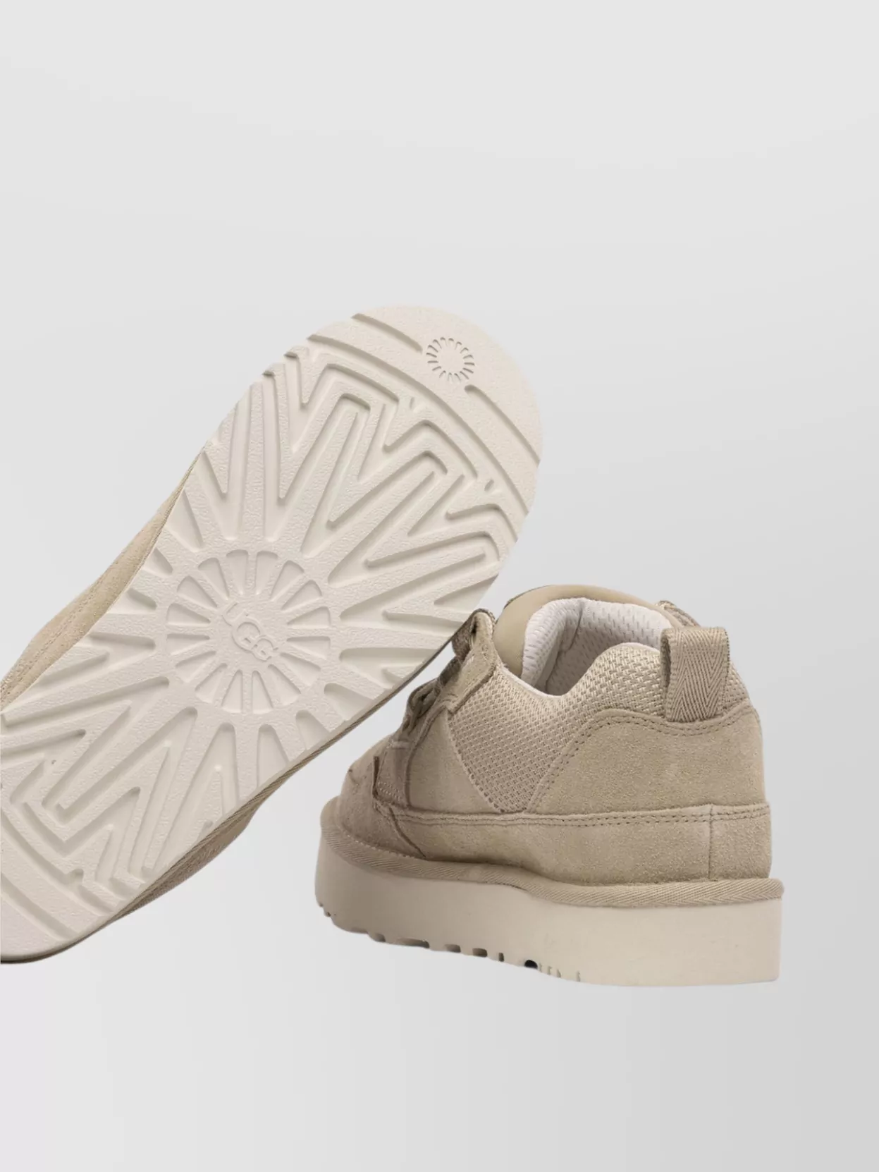 Ugg Suede And Mesh Sneakers