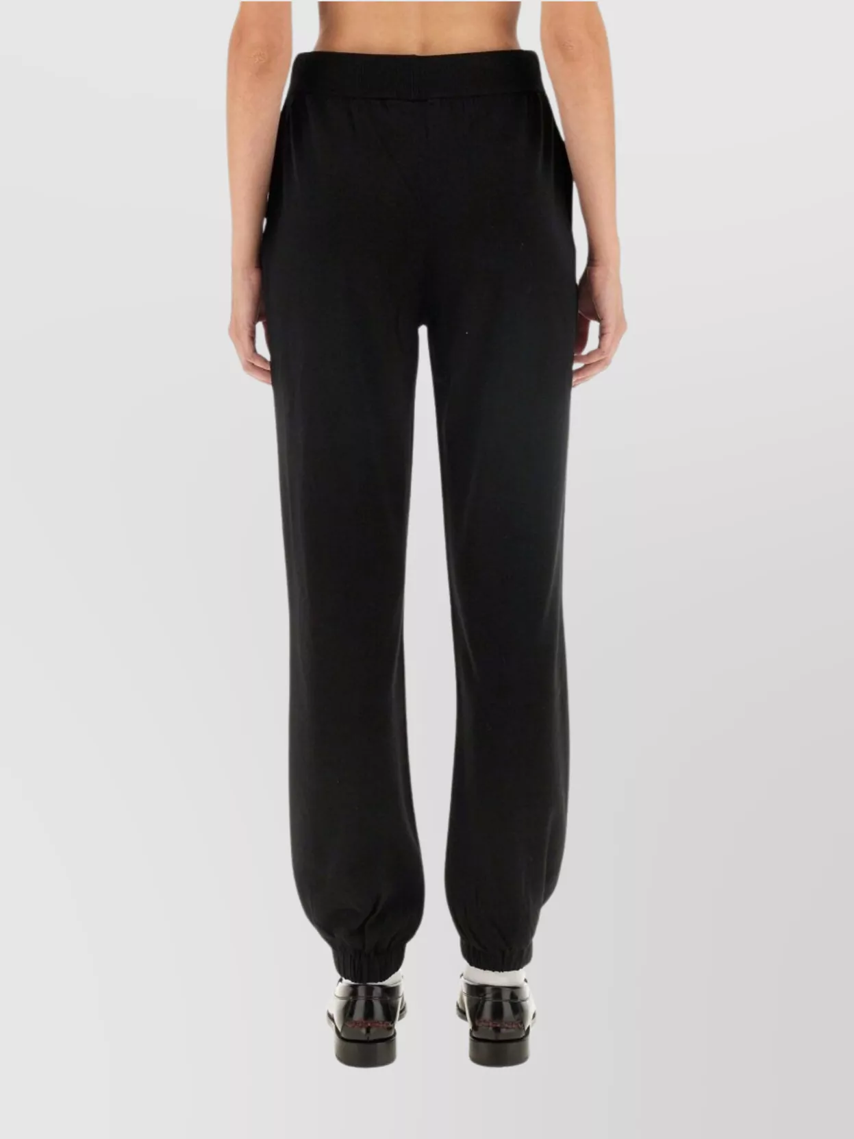 Moschino Logo Drawstring Waist Jogging Pants