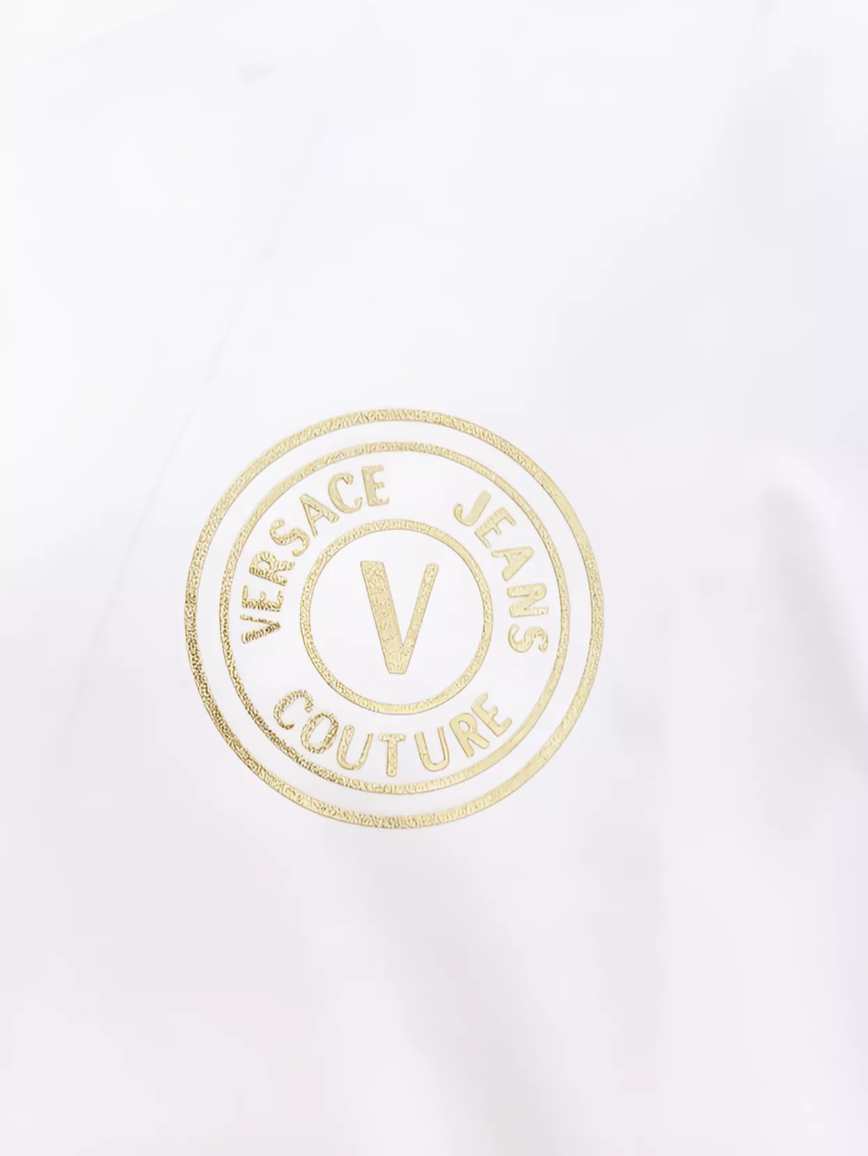 Versace Jeans Couture Loose Fit Ribbed Crew-Neck T-Shirt